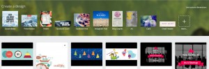 Canva allows you to easily create social media images for sharing your blog post.