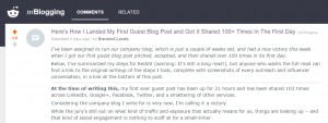 Blog post summarized for Reddit.