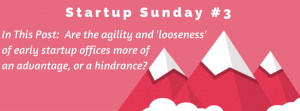 On embracing uncertainty in a startup.